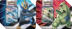 Pokemon V Strikers Tins - BOTH Tins (Empoleon V & Tyranitar V)